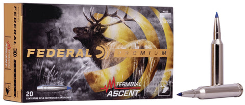 Federal P270TA1 Premium  270 Win 136 gr Terminal Ascent 20 Bx/ 10 Cs
