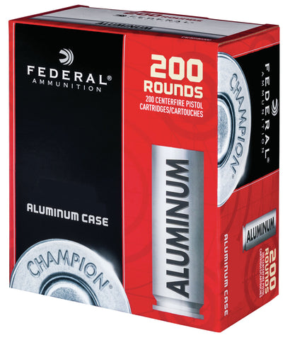 Federal CAL9115200 Champion Training 9mm Luger 105 gr Full Metal Jacket (FMJ) 200 Bx/ 5 Cs