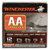 Winchester Ammo AA129TO AA TrAAcker  12 Gauge 2.75" 1 1/8 oz 9 Shot 25 Bx/ 10 Cs Orange Wad