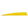 Gateway Shield Cut Feathers Neon Yellow 5 in. RW 50 pk. - Gateway - View 1