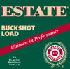 Estate HV25BK25 Hunting Loads Buckshot 12 Gauge 2.75" 9 Pellets 00 Buck Shot 25 Bx/ 10 Cs