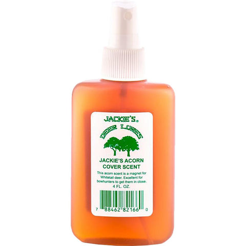 Jackies Acorn Cover Scent w/Sprayer 4 oz.