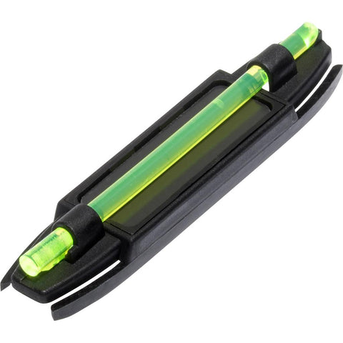 HIVIZ Birdbuster Magnetic Shotgun Sight Shotgun Rib 1/4 to 3/8 Green Red Litepipes