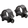 Sun Optics Standard Scope Rings Weaver Dovetail 1 in. Low Matte Black - Sun Optics - View 1
