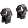 Sun Optics Standard Scope Rings  3/8 Dovetail 1 in High View-Thru Matte Black - Sun Optics - View 1