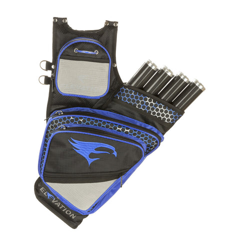 Elevation Adrenalin Quiver Black/Blue 4 Tube RH