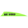 AAE Hybrid 1.85 Vanes Bright Green 1.85 in. Shield Cut 100 pk. - AAE - View 1