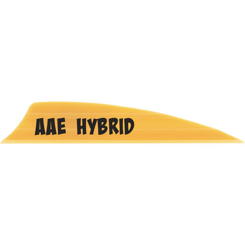 AAE Hybrid 1.85 Vanes Sunset Gold 1.85 in. Shield Cut 100 pk.