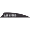 AAE Hybrid 2.0 Vanes Black 1.95 in. Shield Cut 100 pk.