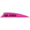 AAE Hybrid 2.0 Vanes Hot Pink 1.95 in. Shield Cut 100 pk. - AAE - View 1