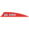 AAE Hybrid 2.0 Vanes Red 1.95 in. Shield Cut 100 pk.