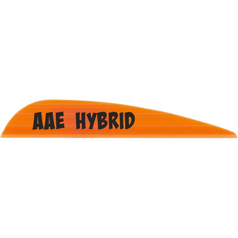 AAE Hybrid 23 Vanes Fire Orange 2.3 in. 100 pk.