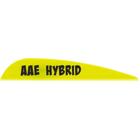 AAE Hybrid 23 Vanes Yellow 2.3 in. 100 pk.