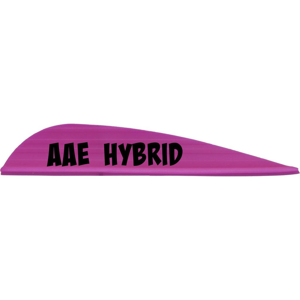 AAE Hybrid 26 Vanes Hot Pink 2.7 in. 100 pk.