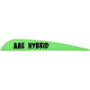 AAE Hybrid 40 Vanes Bright Green 3.8 in. 100 pk.