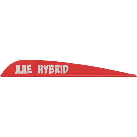 AAE Hybrid 40 Vanes Red 3.8 in. 100 pk.