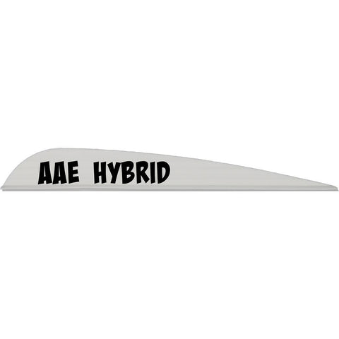 AAE Hybrid 40 Vanes White 3.8 in. 100 pk.