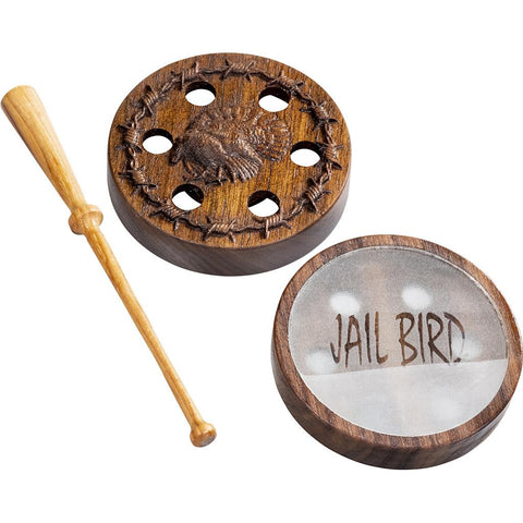 Roost'Em Jail Bird Turkey Call Glass