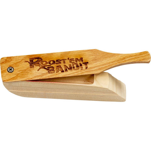 Roost'Em Bandit Box Turkey Call Oak/Poplar
