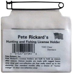 Rickards Hunting License Holder Clear