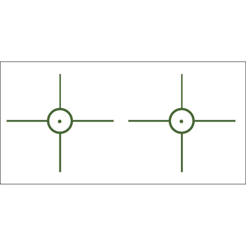 Gunstar Tactical 3D 3 Reticle Green