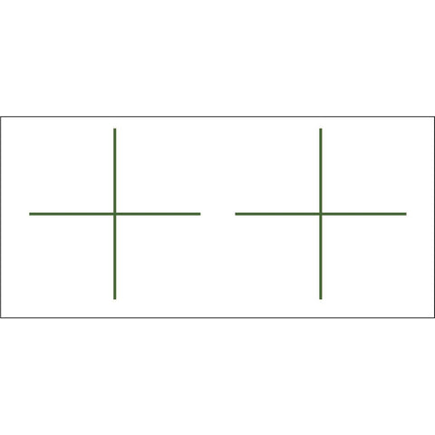Gunstar Standard Crosshair Green