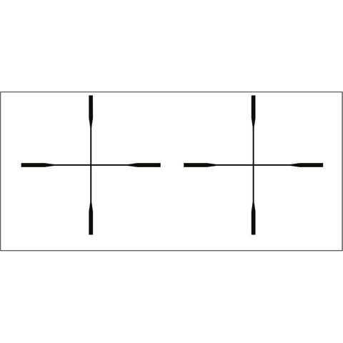 Gunstar Rifle Crosshair Black