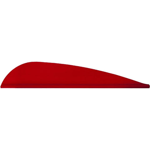 AAE Trad Vanes Red 3 in. 50 pk.