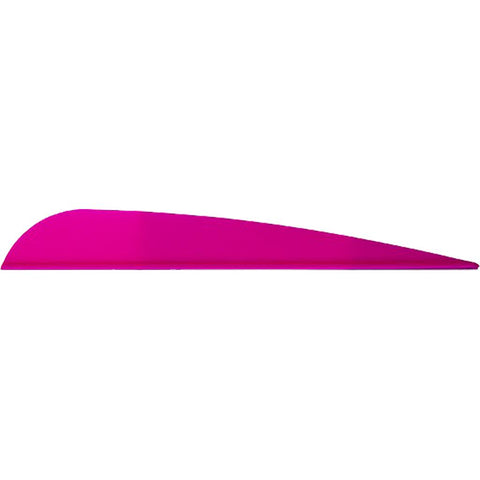 AAE Trad Vanes Hot Pink 4 in. 50 pk.