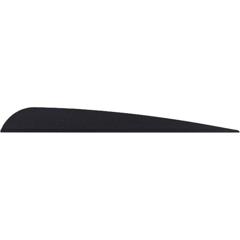 AAE Trad Vanes Black 5 in. 50 pk.