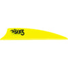Bohning X3 Vanes Neon Yellow 2.25 in. 100 pk.
