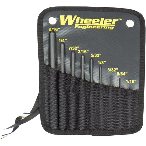 Wheeler Roll Pin Punch Set