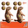 EzAim Prairie Dog Paper Target 8x8 12 pk. - Allen - View 1
