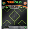 TruGlo TruSee Splatter 5-Diamond Target Green 12x12 12 pk.