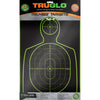 TruGlo TruSee Splatter Silhouette Target Green 12x18 12 pk.