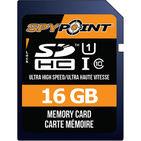 Spypoint SD Card 16 GB Class 10