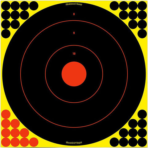 Birchwood Casey Shoot-N-C Target Bullseye 17.25 in. 5 pk.
