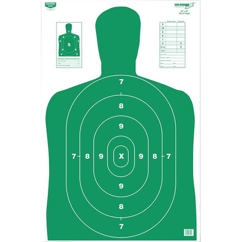 Birchwood Casey EZE-Scorer Target BC-27 Green 23x35 in. 5 pk.