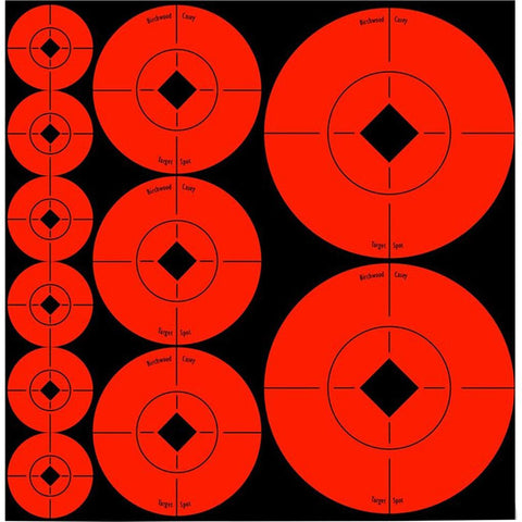 Birchwood Casey Target Spots Assortment 10 Sheet