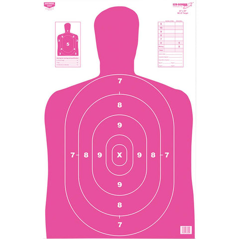 Birchwood Casey EZE-Scorer Target BC-27 Pink 23x35 in. 100 pk.