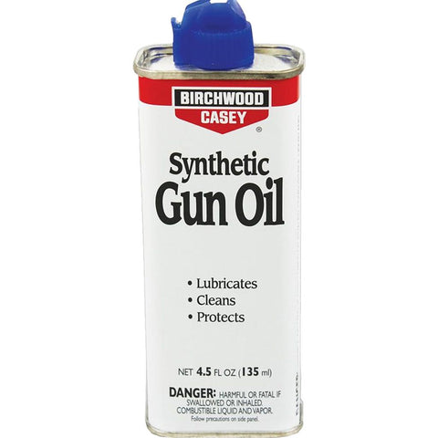 Birchwood Casey Synthetic Gun Oil Spout Can 4.5 oz.