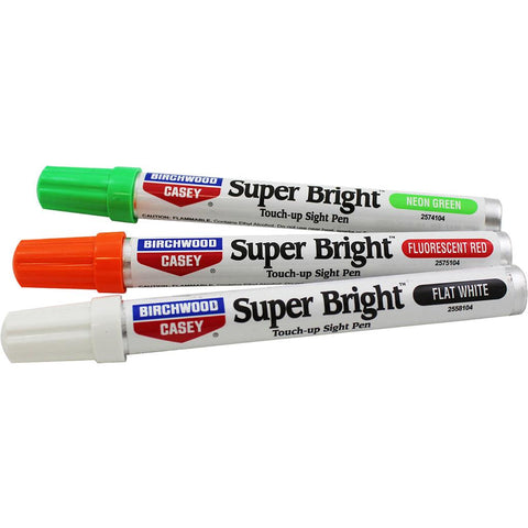 Birchwood Casey Super Bright Pen Kit Green/Red/White .33 oz.