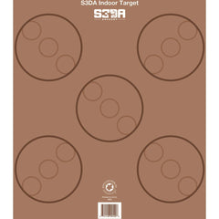 Maple Leaf S3DA 3D Target Face Brown ASA 25 pk.