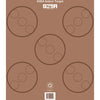 Maple Leaf S3DA 3D Target Face Brown ASA 25 pk. - Maple Leaf Press - View 1