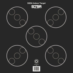 Maple Leaf S3DA 3D Target Face Black ASA 25 pk.