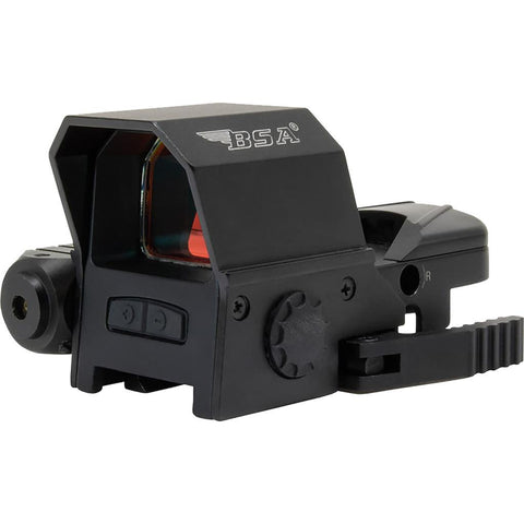 BSA Optics Reflex Sight 33x24 w/ Red Laser Dovetail/Weaver Mount