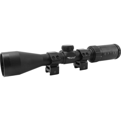 BSA Opticts Optix Hunting Series Rifle Scope 3-9x40mm BDC-8 Reticle w/ Weaver Rings