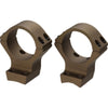 Browning X-Bolt Integrated Scope Rings Burnt Bronze 30mm High - Browning - View 1
