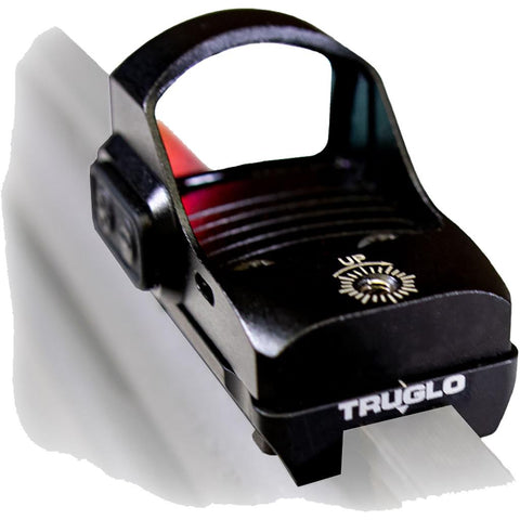 TruGlo Tru-Tec Micro Red Dot Sight 3-MOA 23x17mm Shotgun
