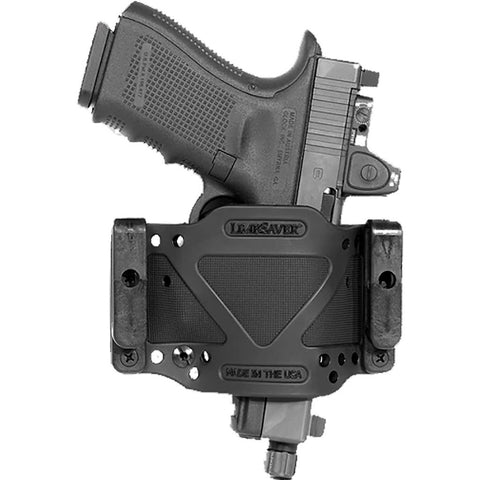 Limbsaver Cross-Tech Holster Compact Black Leather Clip-On